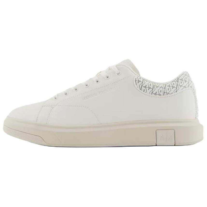 ARMANI EXCHANGE ARMANI EXCHANGEAE Low top Skateboard Shoes Men's Ecru