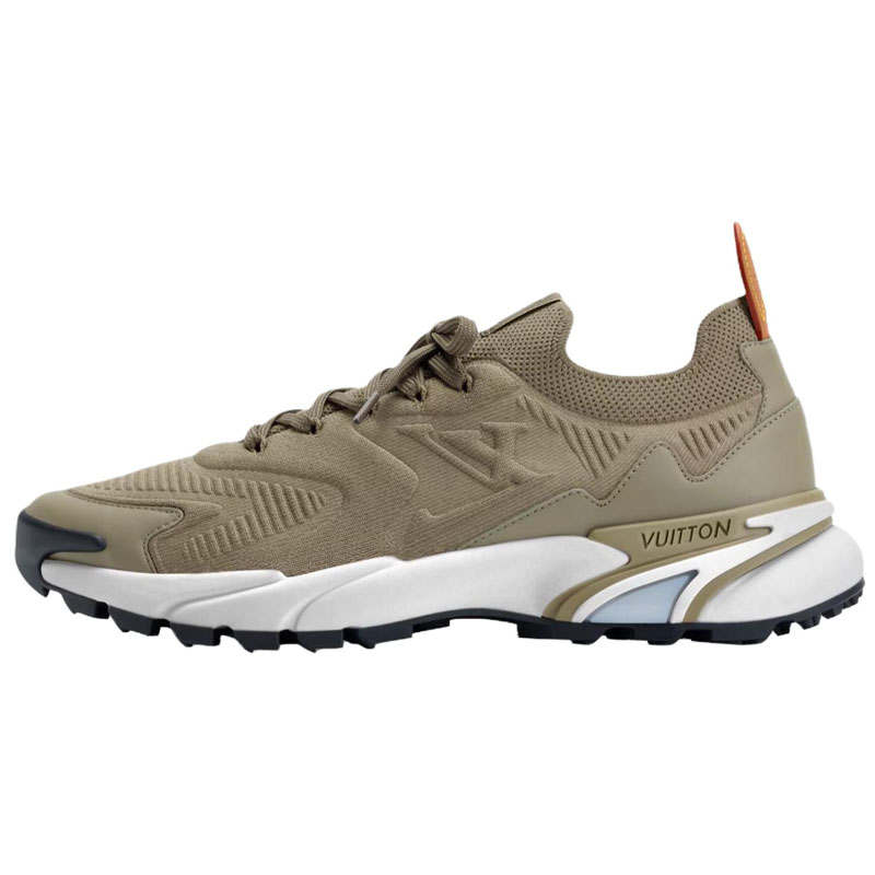 LOUIS VUITTON Runner Tatic Low top Casual Shoes Men's Khaki Green