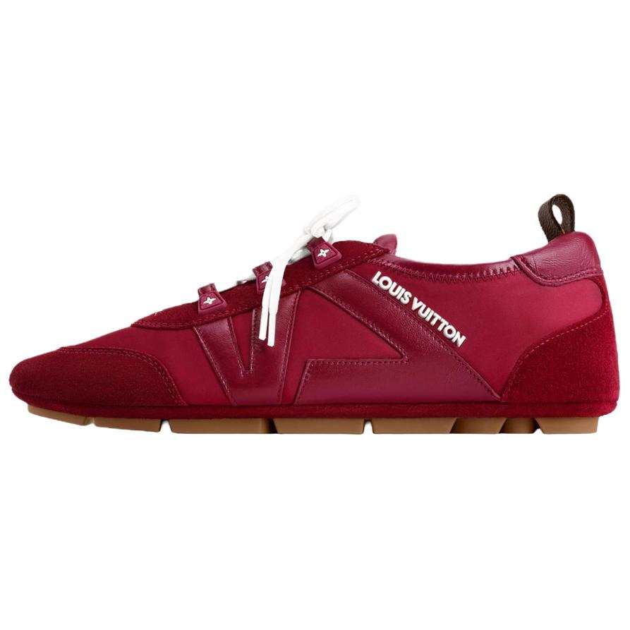 LOUIS VUITTON Sneakerina Low top Casual Shoes Women's Red