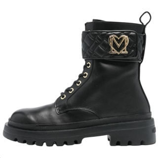 Love Moschino leather combat boots Women's