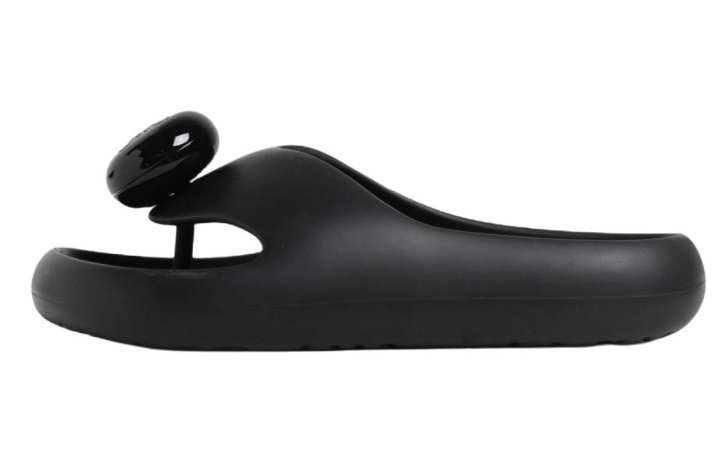 LOEWE LOEWE Abrasion Resistant Flip Flops Women's Black