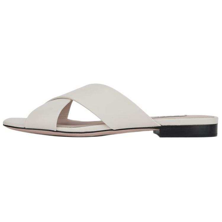 BALLY BALLY Slide Slippers Women's White