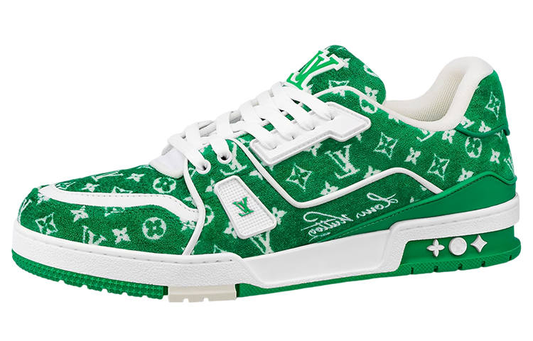 LOUIS VUITTON LOUIS VUITTON Lv Trainer Sneakers 'Green Monogram'