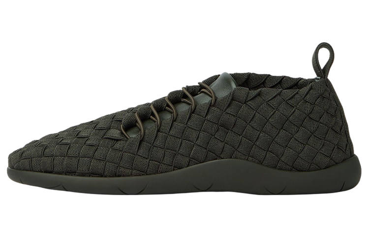 Bottega Veneta Plat Fabric Low top Athletic Shoes Men's Black