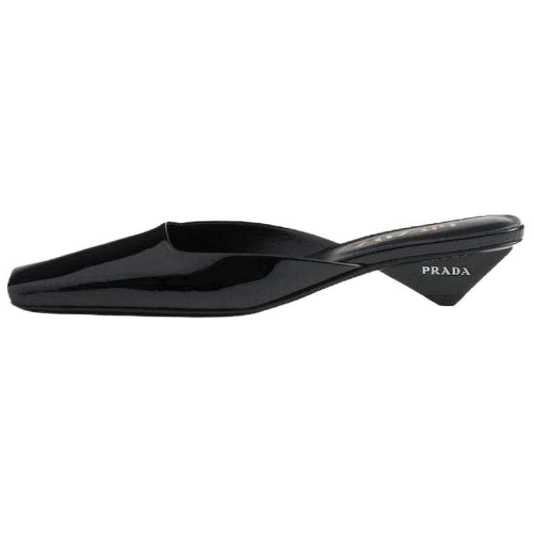 PRADA PRADA Closed Toe Slippers Women's Black