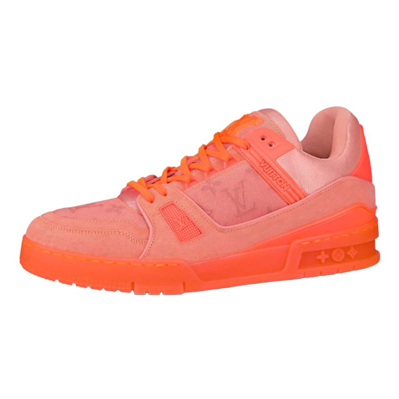 LOUIS VUITTON X Virgil Abloh Trainer Sneakers 'Virgil Peach'