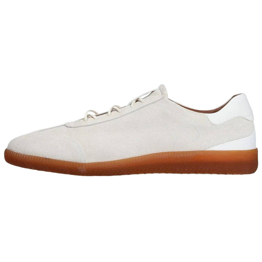 FRANCESCHETTI Suede Low top Skateboard Shoes Men's White