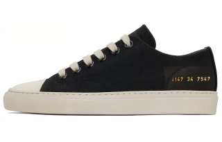 COMMON PROJECTS Tfournament Lace Up Low top Stylish Skateboarding Shoes Women's Black