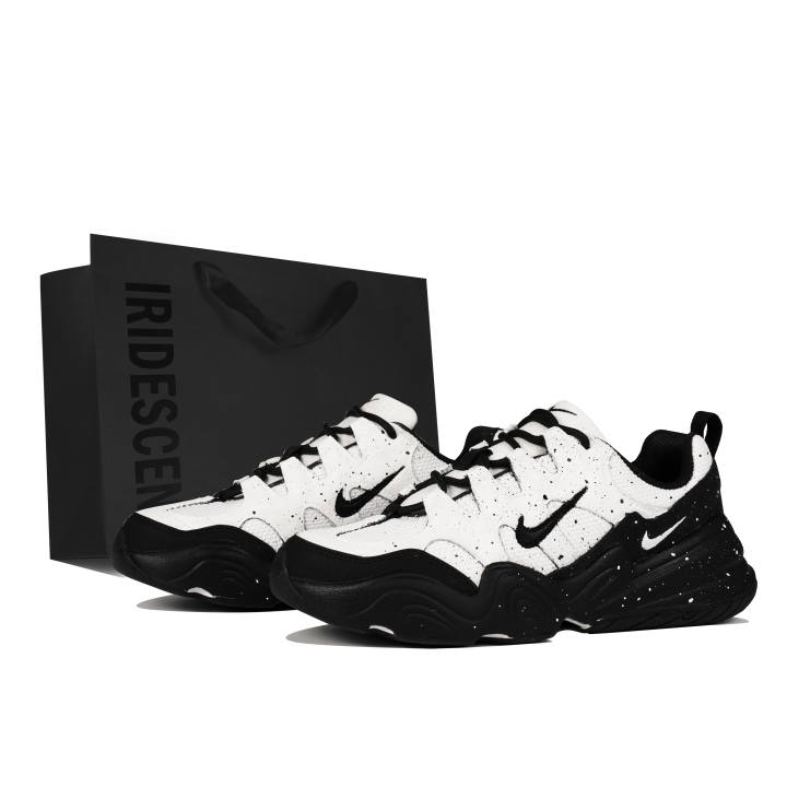 Nike Nike Tech Hera Low top Casual Shoes Unisex Black White