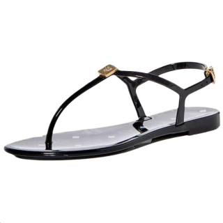 MCM One Strap Sandals Women's Black