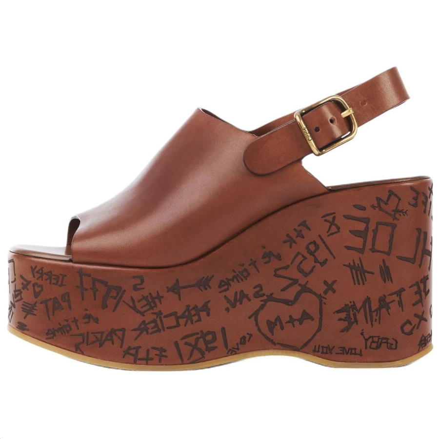 Chloé Chloé Maxime Wedge Sandals Women's