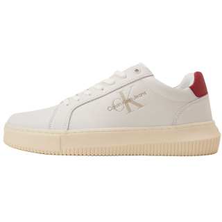 CKJ CALVIN KLEIN JEANS Cow Leather Low top Skateboard Shoes Men's