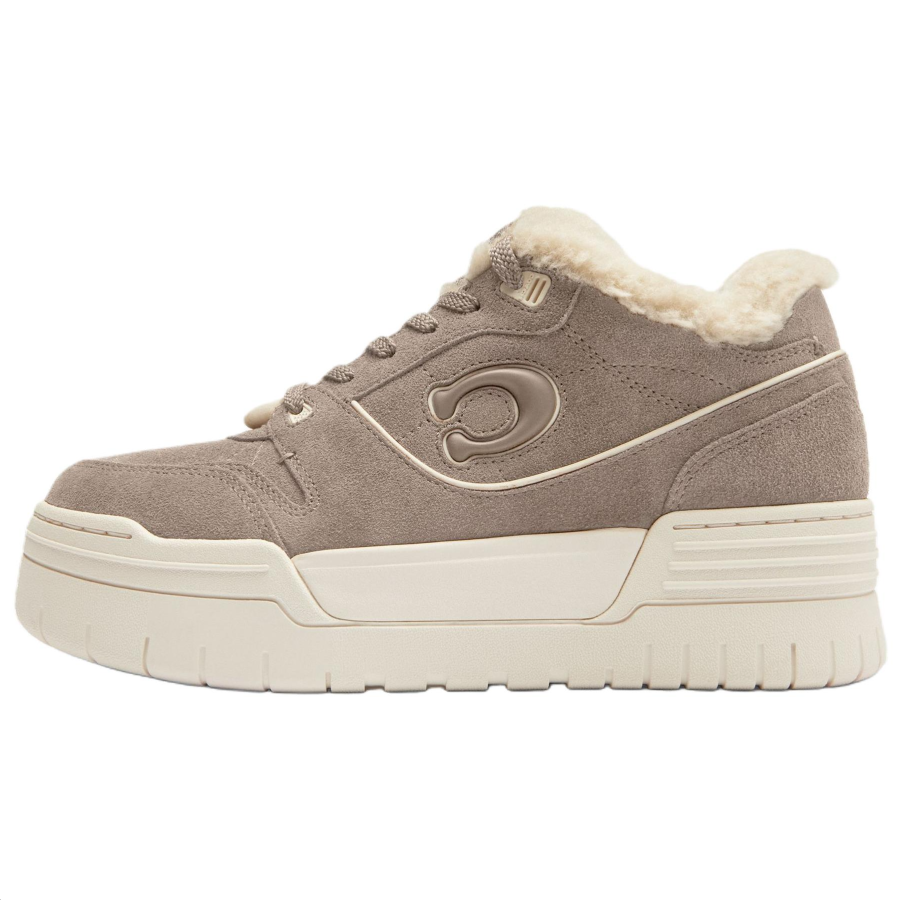 COACH Soho Low top Skateboard Shoes Women's Gray