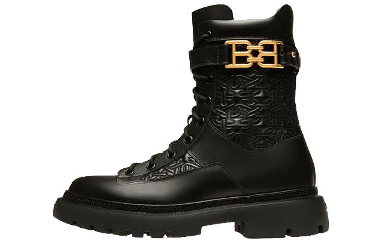BALLY BALLY Gioele Lace Up Combat Boots Women's Black