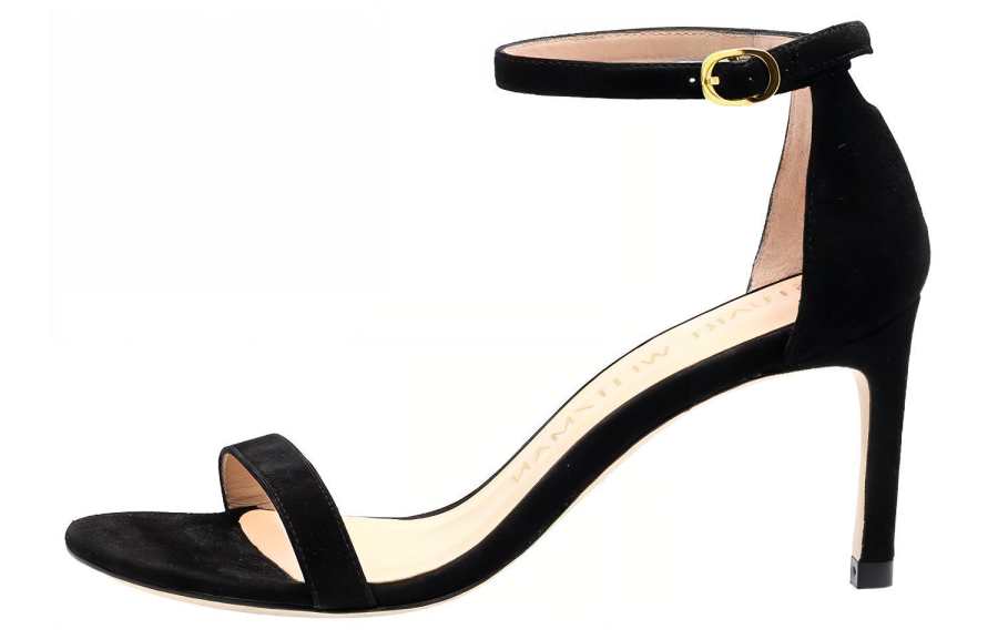Stuart Weitzman Stuart Weitzman/SW One Strap Sandals 9cm Women's Black