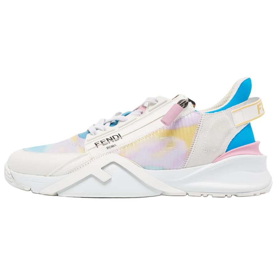 FENDI FENDI Flow Low Top White Light Blue