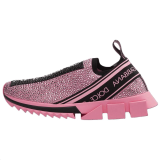 Dolce & Gabbana Sorrento Low top Casual Shoes Women's Pink