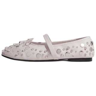 Maje Sheepskin Casual Shoes Women's White
