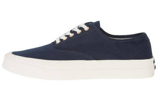 Maison Kitsune Low top Stylish Skateboarding Shoes Unisex Marine Blue