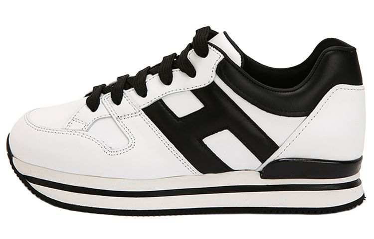 HOGAN H222 Round Tip Low top Casual Shoes Women's