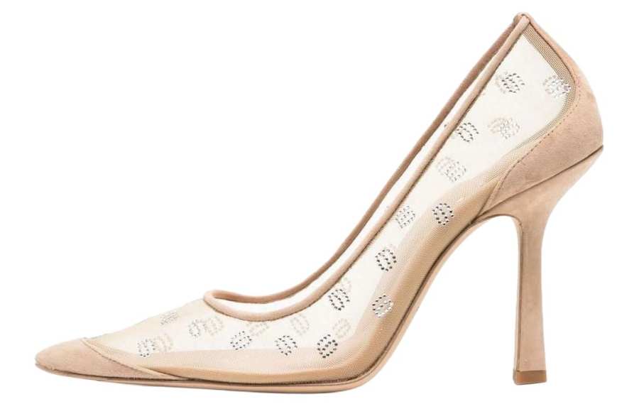 Alexander Wang All Over Motif Embellished Pumps