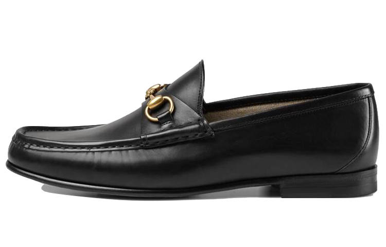 GUCCI 1953 Horsebit Loafer Black Leather