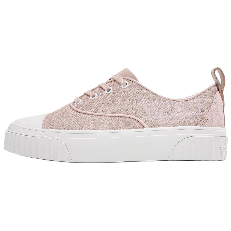 MICHAEL KORS MK Ollie Fabric Low top Stylish Skateboarding Shoes Women's Pink