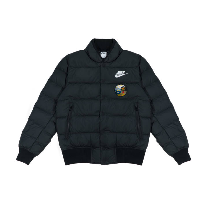 Nike Nike Down Jackets Unisex Black Baseball Collar Moderate