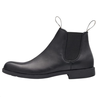Blundstone Leather Short Chelsea Boots Men's Black