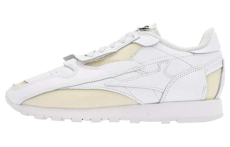 Maison Margiela Reebok x Maison Margiela Cow Leather Low top Casual Shoes Women's White