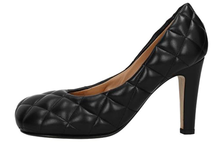 Bottega Veneta Cone Heel High Heels Women's Black
