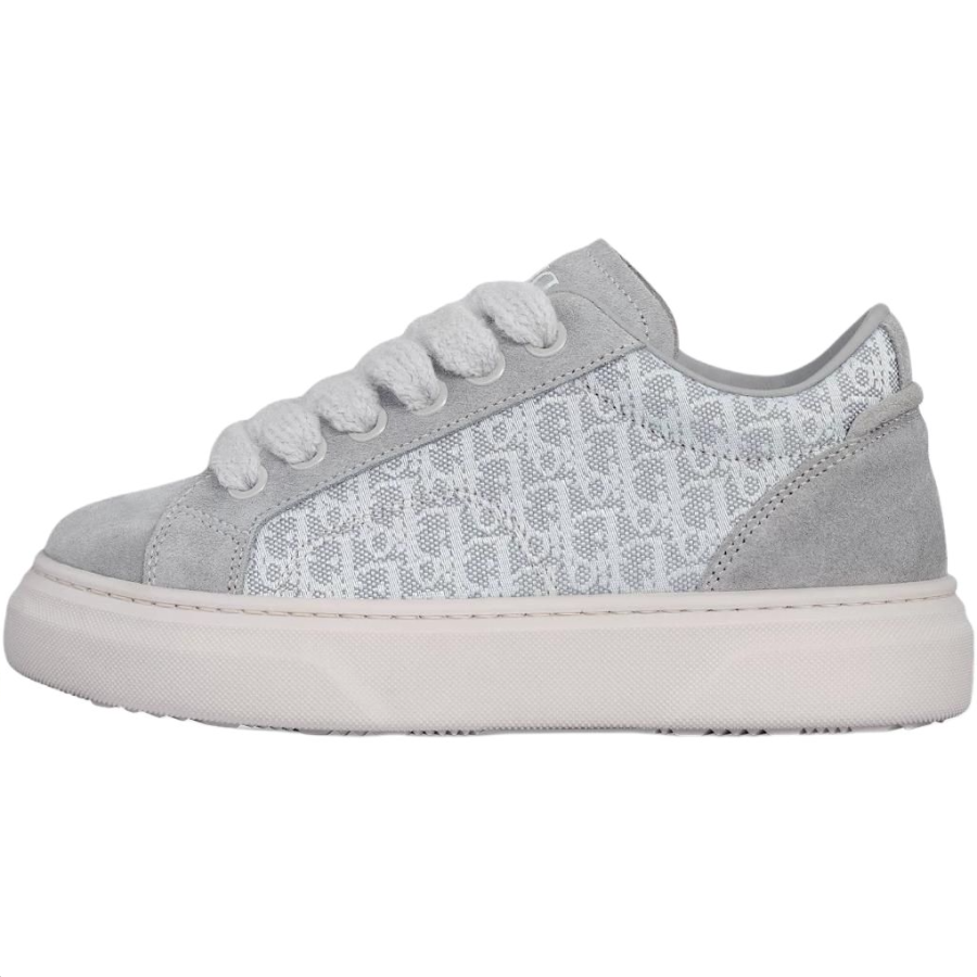 DIOR B33 Spin Leather Low top Kids' Skateboarding Shoes Gray Kids'