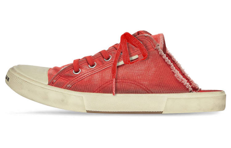 Balenciaga Balenciaga Paris Mule Red