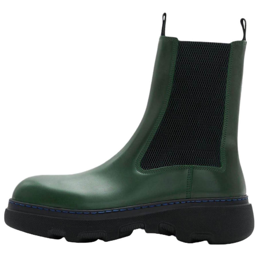 Burberry Burberry Round-toe Leather Boots