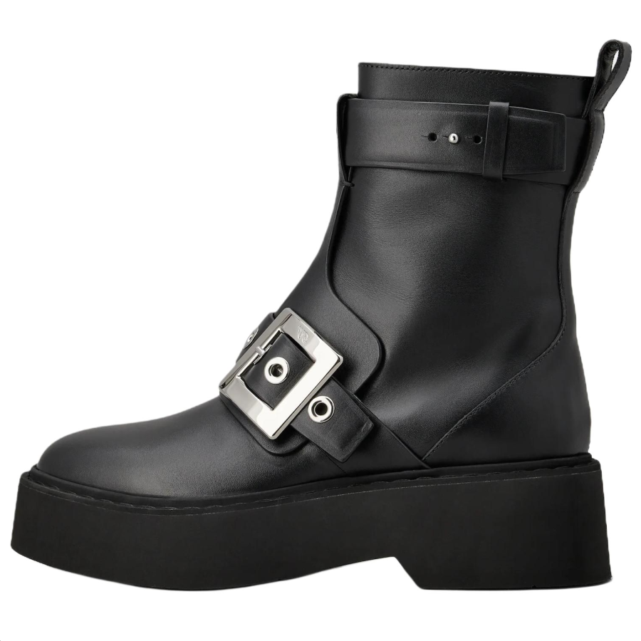 Roger Vivier Viv' Rangers Ankle Boots Women's Black