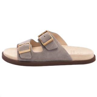 Brunello Cucinelli Slide Slippers Men's Gray