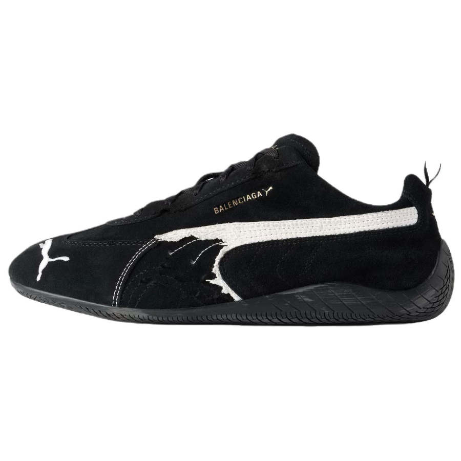 Balenciaga x PUMA Speedcat Thin Sole Shoes, German Army Trainers, Racing Shoes Low top Casual Shoes Unisex Black