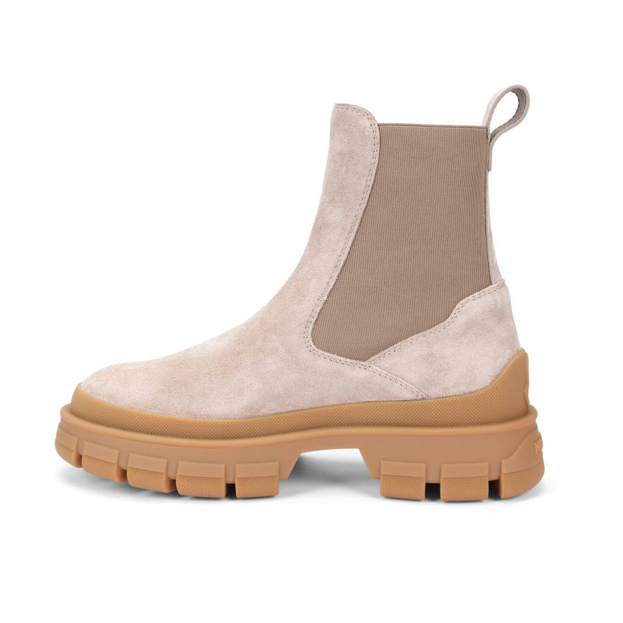 Moncler Hevea Short Chelsea Boots Women's Light Umber