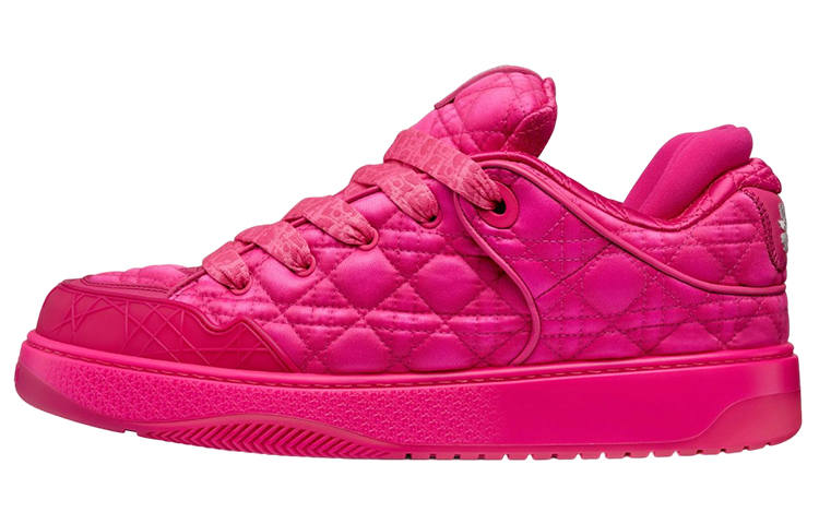 DIOR ERL x DIOR B9S Puffy Shoes/Skate Shoes Low top Stylish Skateboarding Shoes Men's Peach Pink