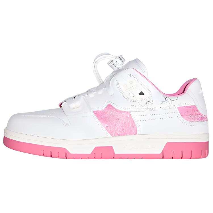 Acne Studios Acne Studios Leather Stylish Skateboarding Shoes Women's White