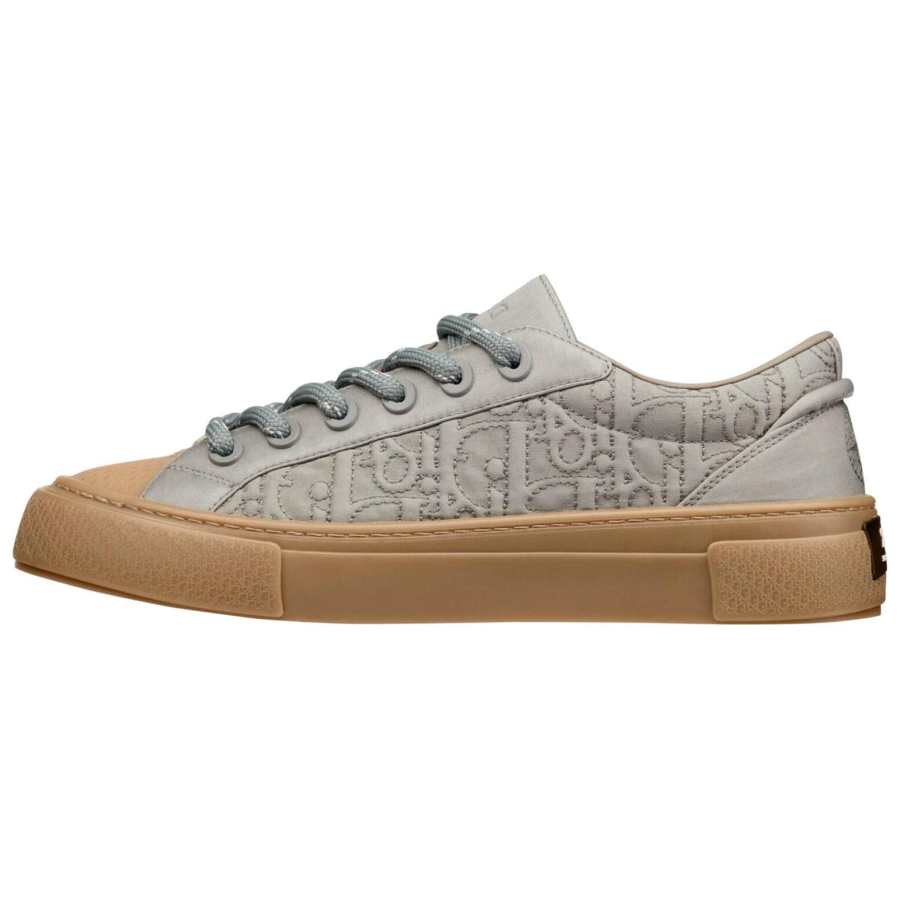 DIOR STONE ISLAND x DIOR B33 Platform Shoes Low top Skateboard Shoes Men's Gray