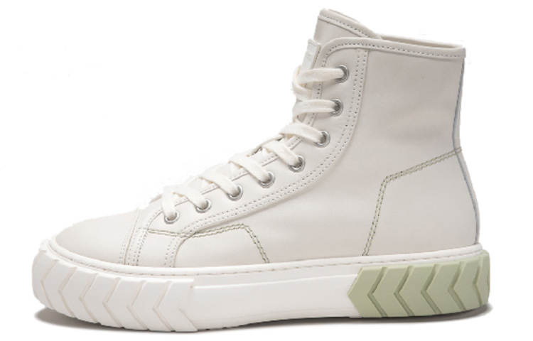 Both Both High top Canvas Shoes Women's White Green