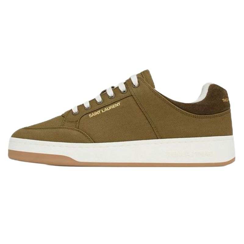 SAINT LAURENT Tribute Low top Skateboard Shoes Women's Brown