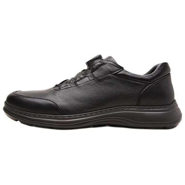 S.T.Dupont S. T.DUPONT Cow Leather Casual Shoes Men's Black