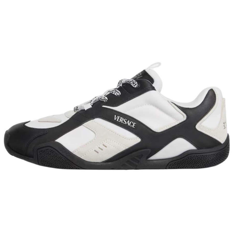 VERSACE Van Sicet Galaxia Low top Casual Shoes Men's Black