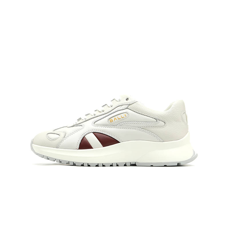 BALLY BALLY Dewy Lace-up Leather Sneakers
