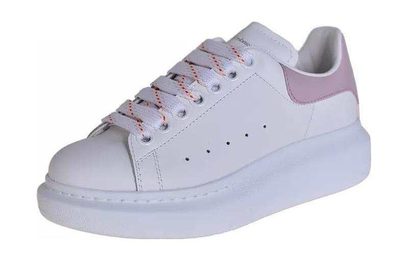 Alexander McQueen Oversized Sneaker Low top Kids' Skateboarding Shoes White Purple Kids'