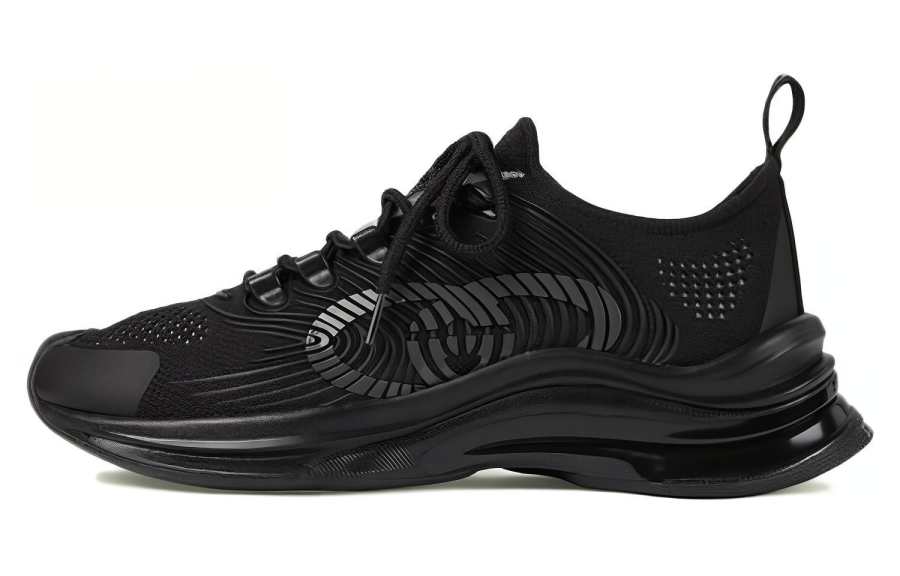 Gucci Wmns Run Sneaker 'Triple Black' Women's