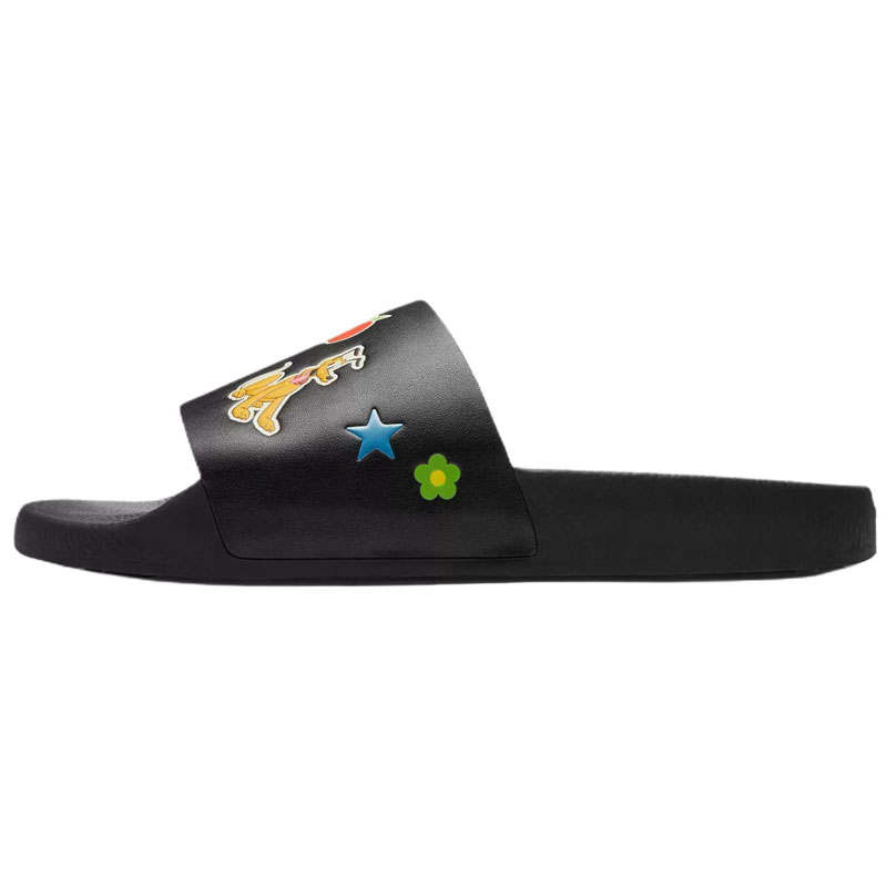 COACH COACH Rubber Slide Slippers Men's Black