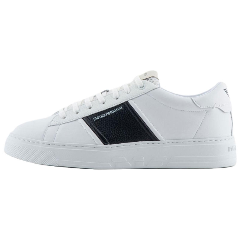 EMPORIO ARMANI Panelled Lace Up Sneakers